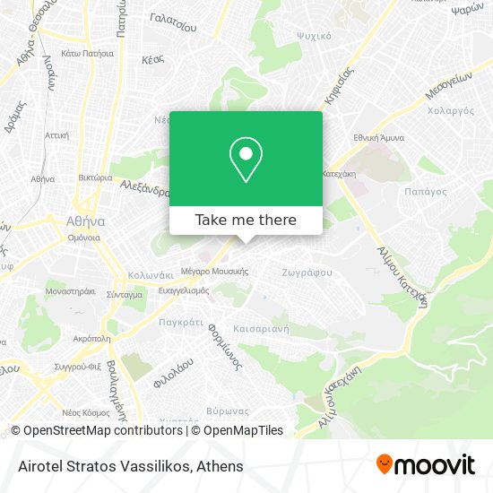 Airotel Stratos Vassilikos map