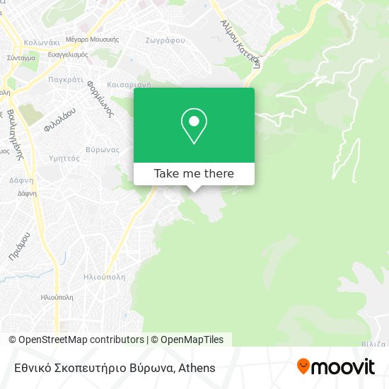 Εθνικό Σκοπευτήριο Βύρωνα map