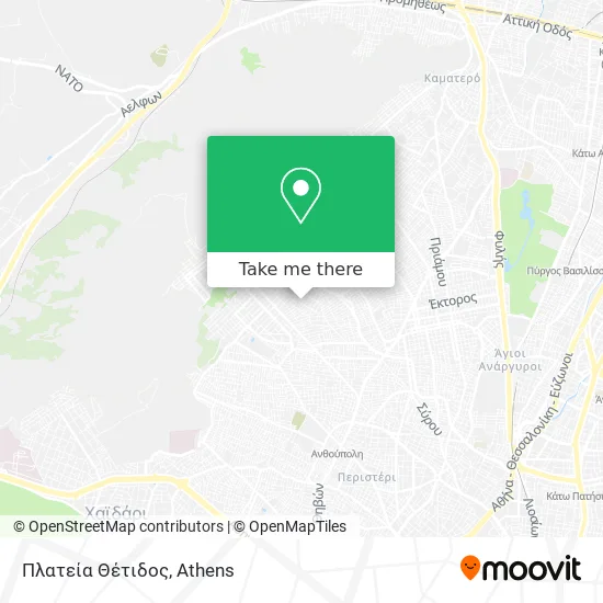 Πλατεία Θέτιδος map