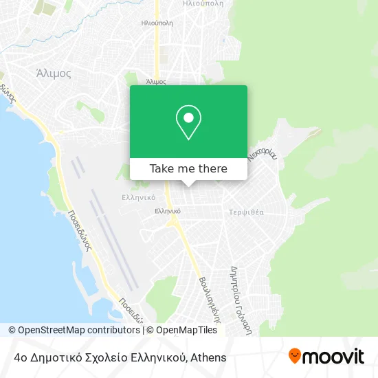 4ο Δημοτικό Σχολείο Ελληνικού map