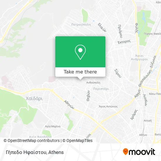 Γήπεδο Ηφαίστου map