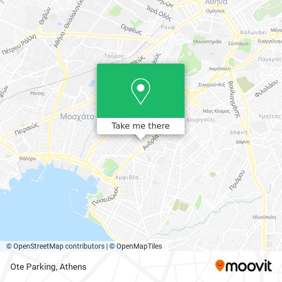 Ote Parking map