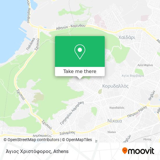 Άγιος Χριστόφορος map