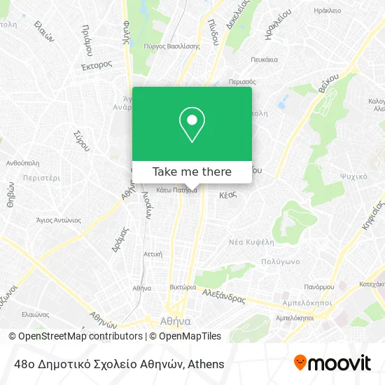 48ο Δημοτικό Σχολείο Αθηνών map
