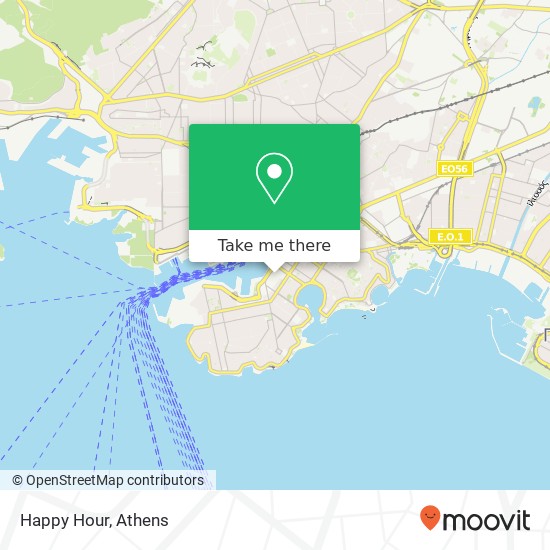 Happy Hour map