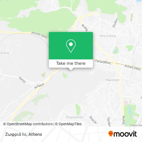 Ζωφριά Ιιι map