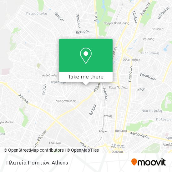 Πλατεία Ποιητών map