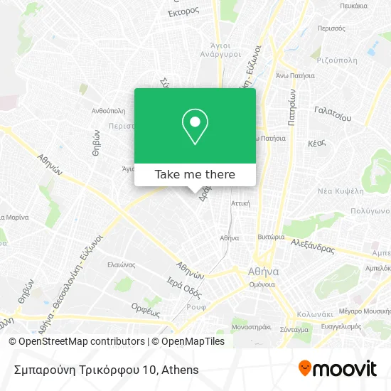 Σμπαρούνη Τρικόρφου 10 map