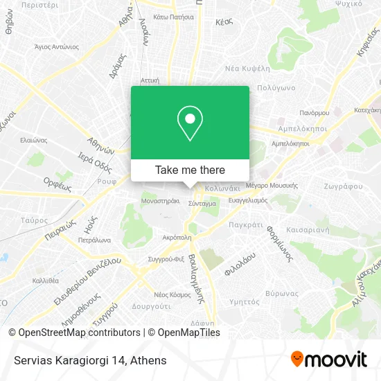 Servias Karagiorgi 14 map