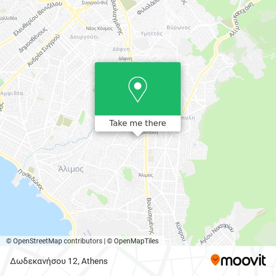 Δωδεκανήσου 12 map