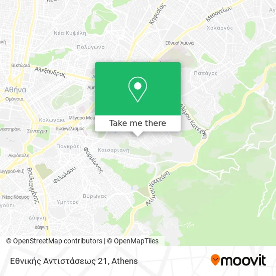Εθνικής Αντιστάσεως 21 map
