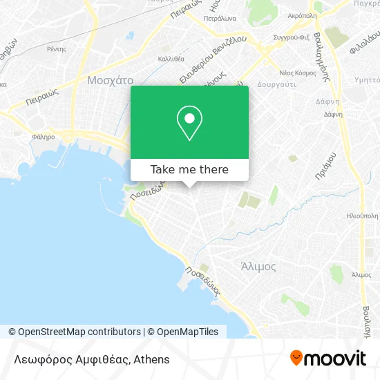 Λεωφόρος Αμφιθέας map