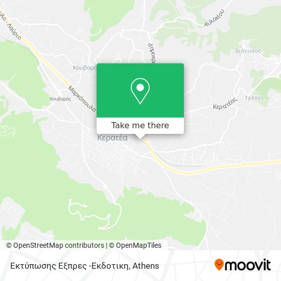 Εκτύπωσης Εξπρες -Εκδοτικη map