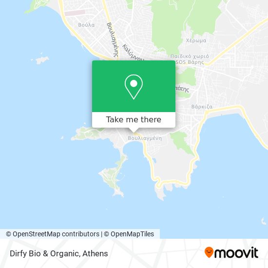 Dirfy Bio & Organic map