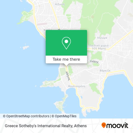 Greece Sotheby's International Realty map
