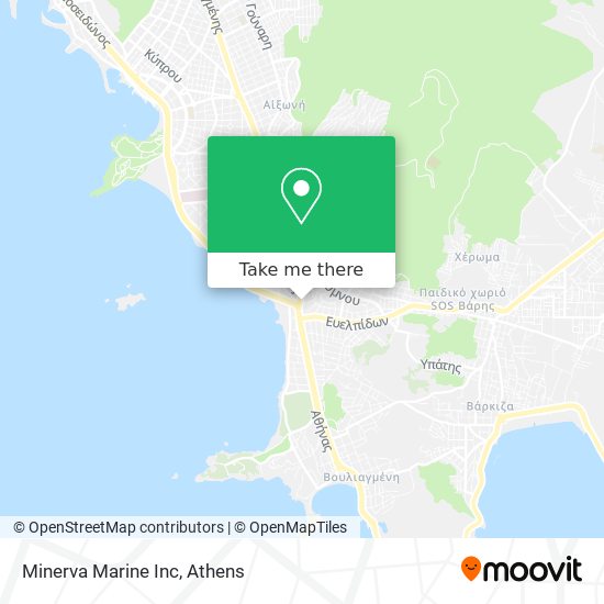 Minerva Marine Inc map