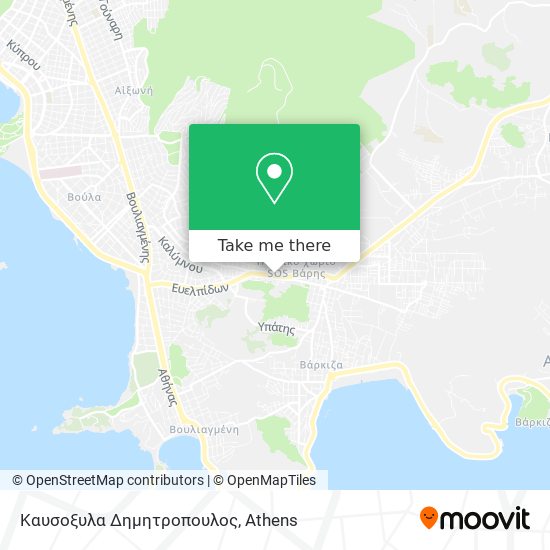 Καυσοξυλα Δημητροπουλος map