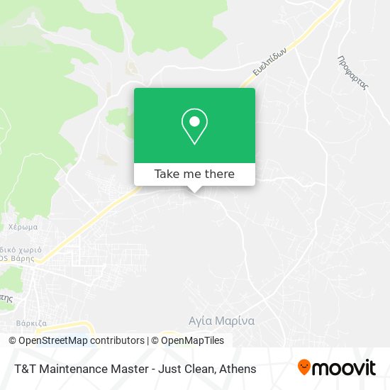 T&T Maintenance Master - Just Clean map