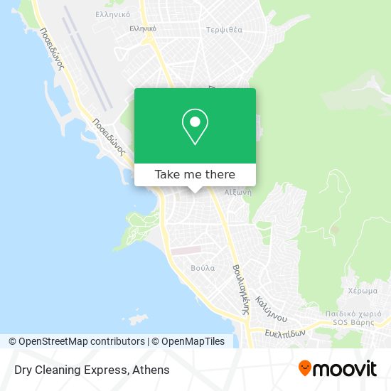 Dry Cleaning Express map