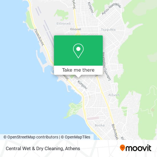 Central Wet & Dry Cleaning map