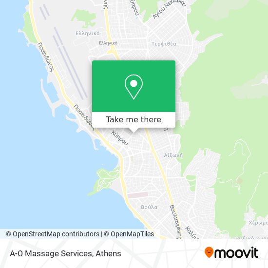 Α-Ω Massage Services map