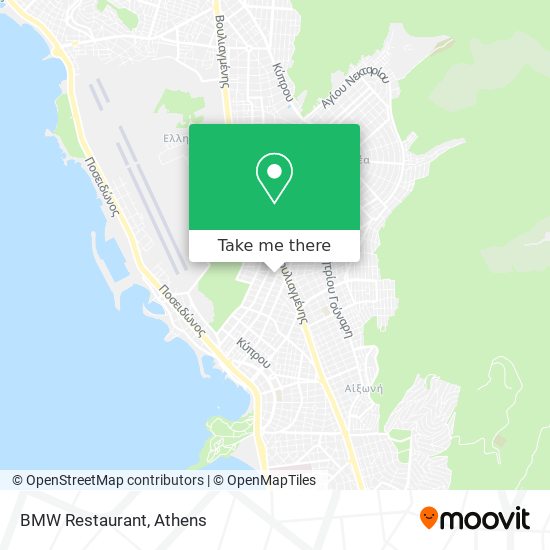 BMW Restaurant map