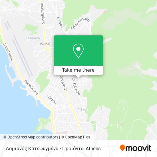 Δαμιανός Κατεψυγμένα - Προϊόντα map