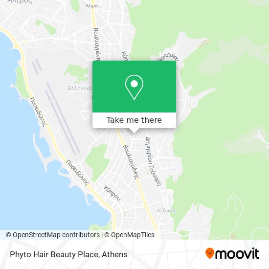 Phyto Hair Beauty Place map