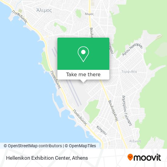 Hellenikon Exhibition Center map