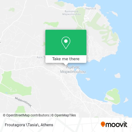 Froutagora \Tasia\ map
