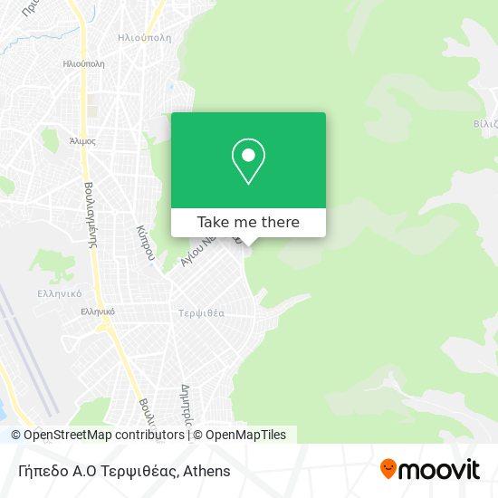 Γήπεδο Α.Ο Τερψιθέας map