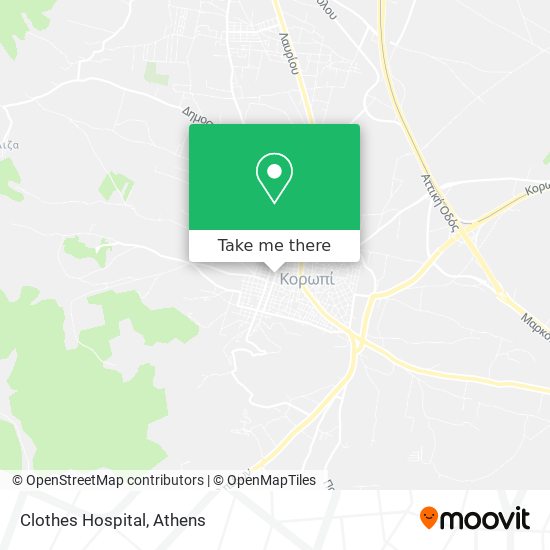 Clothes Hospital map