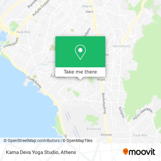 Kama Deva Yoga Studio map