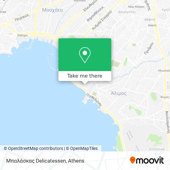 Μπαλάσκας Delicatessen map