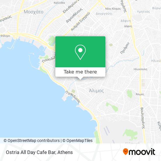 Ostria All Day Cafe Bar map