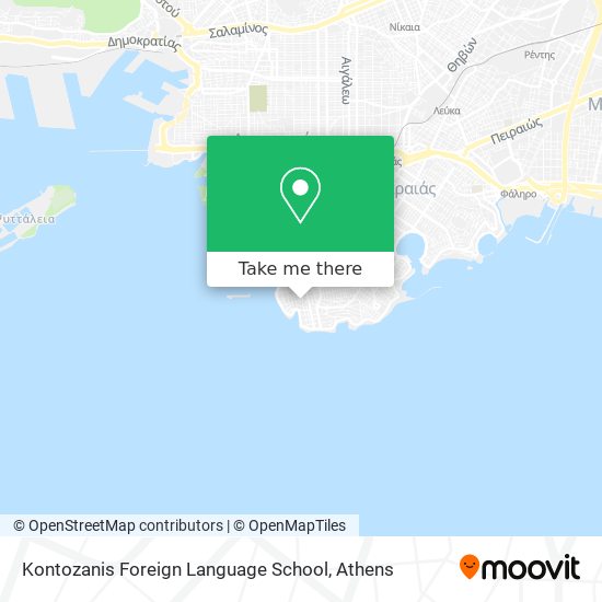 Kontozanis Foreign Language School map