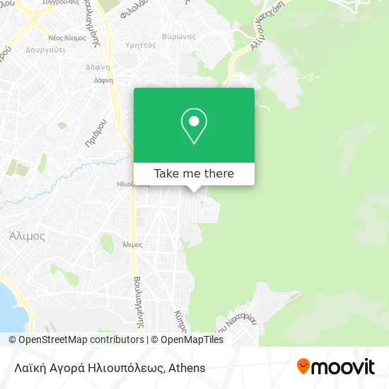 Λαϊκή Αγορά Ηλιουπόλεως map