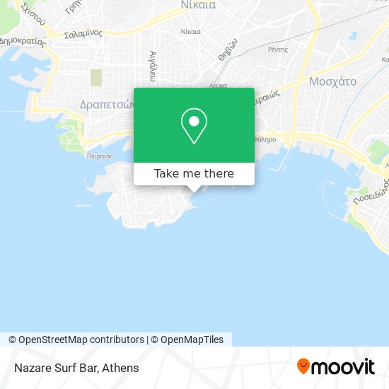 Nazare Surf Bar map