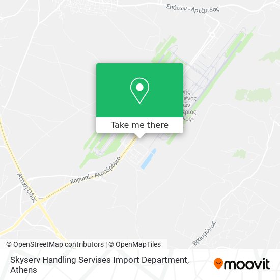 Skyserv Handling Servises Import Department map