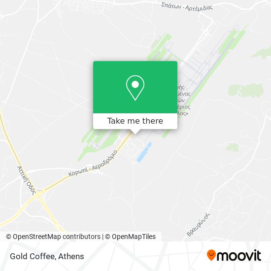 Gold Coffee map