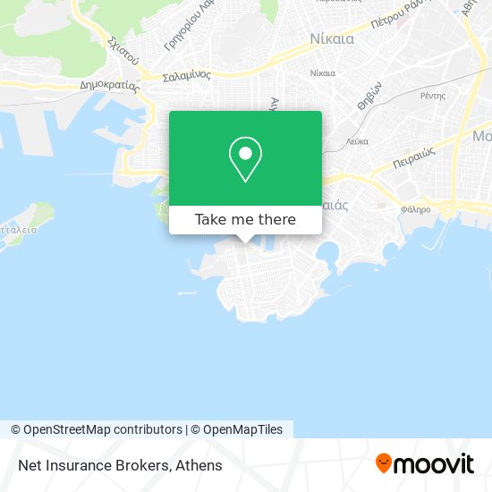 Net Insurance Brokers map