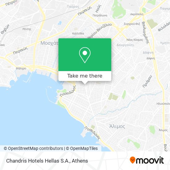 Chandris Hotels Hellas S.A. map