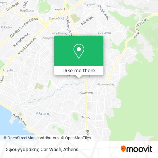 Σφουγγαρακης Car Wash map