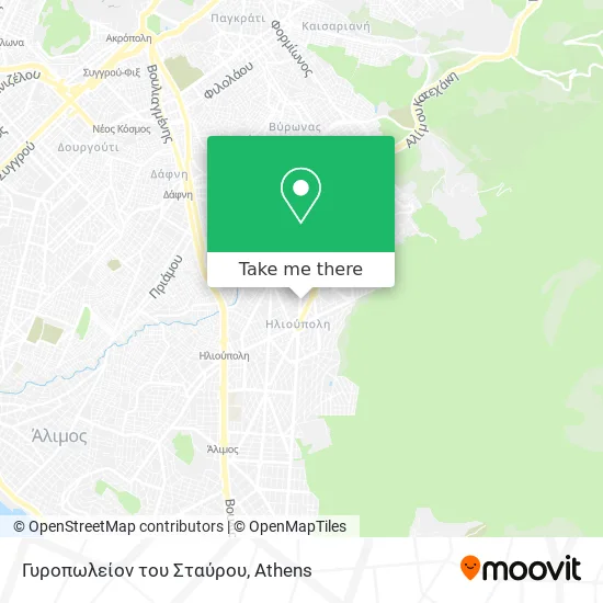 Γυροπωλείον του Σταύρου map