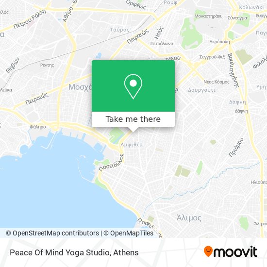 Peace Of Mind Yoga Studio map