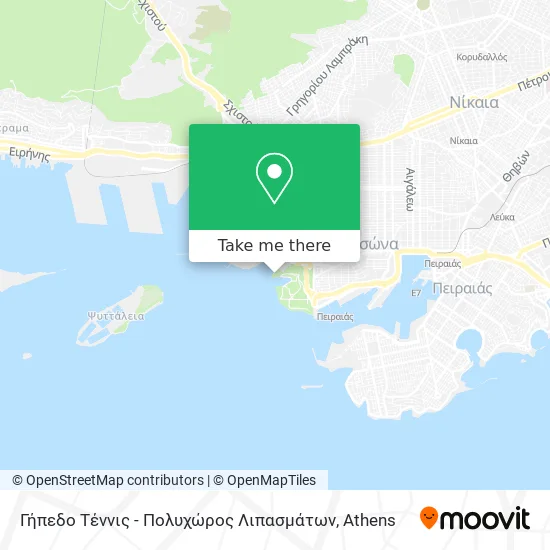 Γήπεδο Τέννις - Πολυχώρος Λιπασμάτων map