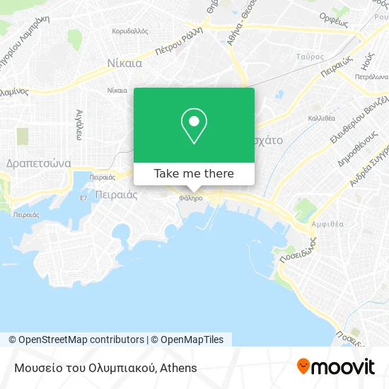 Μουσείο του Ολυμπιακού map