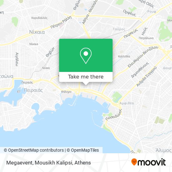 Megaevent, Mousikh Kalipsi map