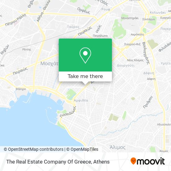 The Real Estate Company Of Greece map