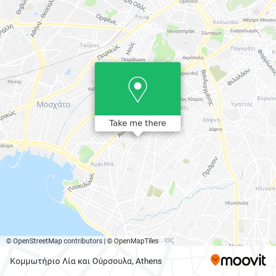 Κομμωτήριο Λία και Ούρσουλα map